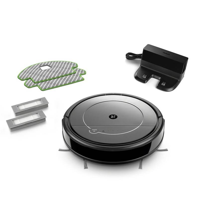 Robotický vysavač iRobot Roomba Combo 1138  šedý, Robotický, vysavač, iRobot, Roomba, Combo, 1138 , šedý